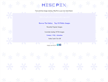 Tablet Screenshot of miscpix.com